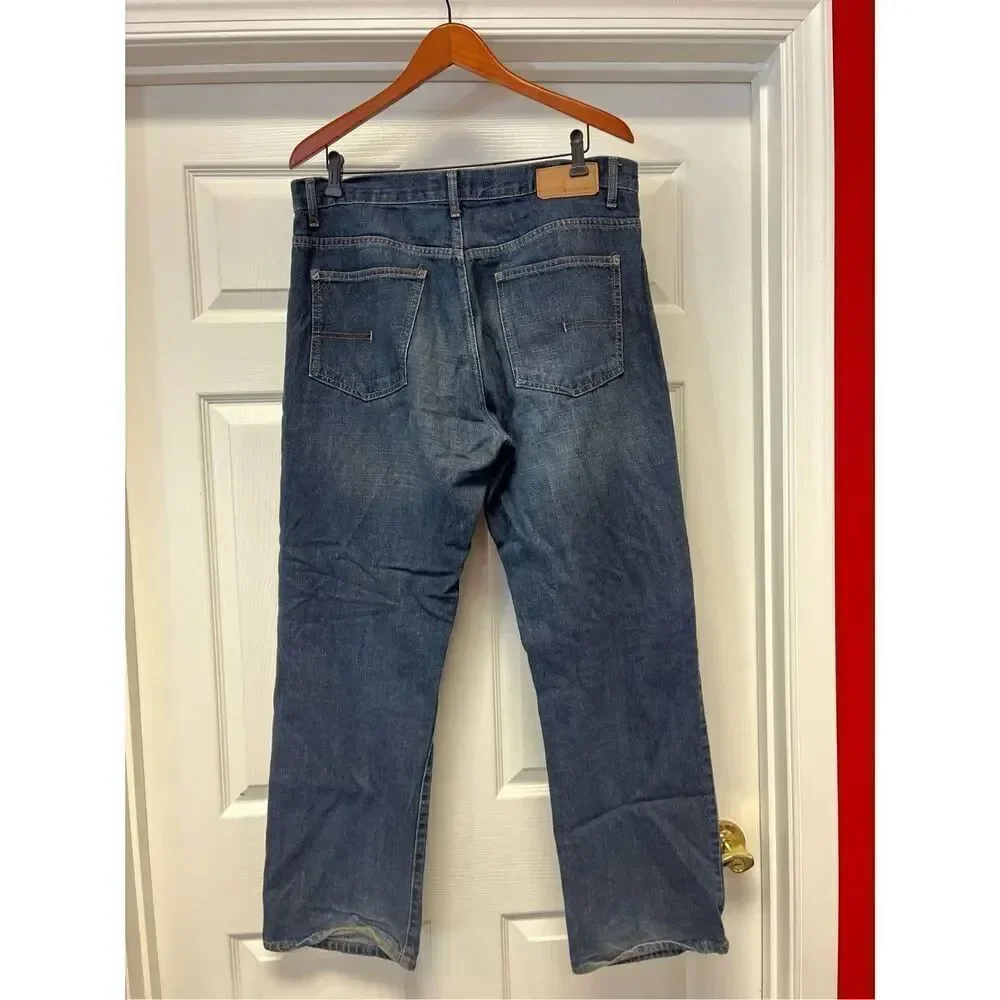 Calvin Klein Mens Relaxed Straight Fit Jeans sz 34
